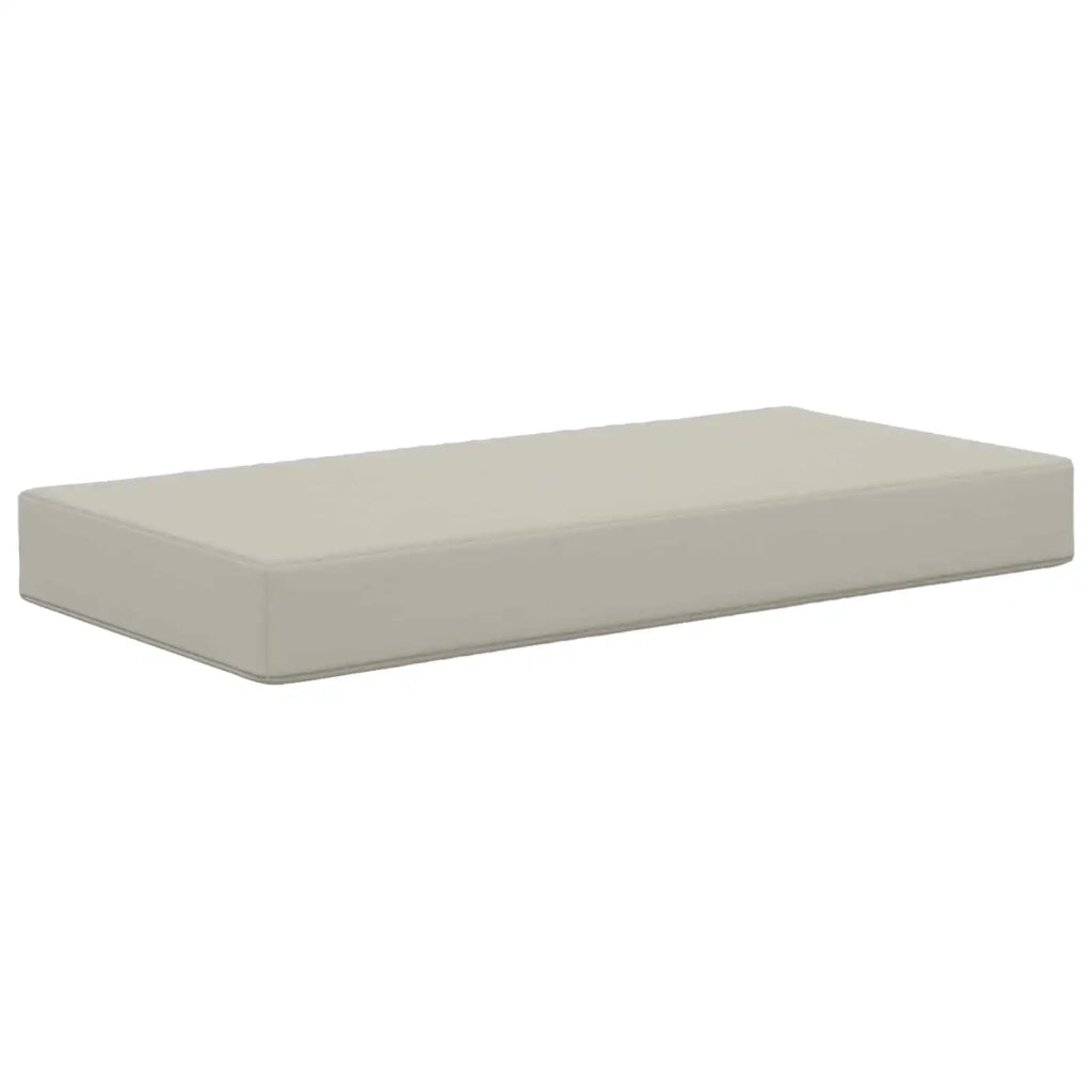 Cuscino da Sedia Esterno Grigio 80 x 40 x 8 cm 100% Poliestere 900949