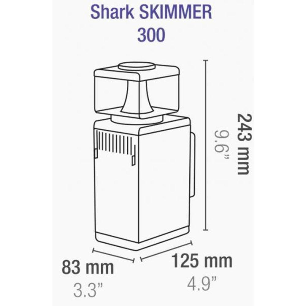 Sicce Shark Skimmer 300 - schiumatoio interno per acquari fino a 300 litri