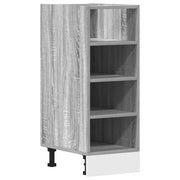 Pensile da cucina | Armadio Inferiore ¡°Riga¡± Grigio Sonoma 30x44,5x81,5 cm