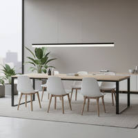 Lampada Da Soffitto Led App1695-cp 200 Cm Black