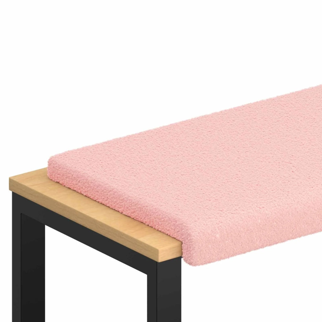Cuscino per panchina Tessuto Sherpa Rosa Profondità 35 cm 42043382