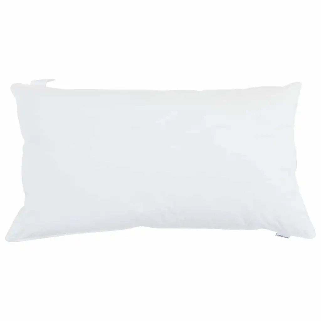 Cuscino con cuscino 2 pz Bianco 40 x 80 cm Cotone CFW2490458