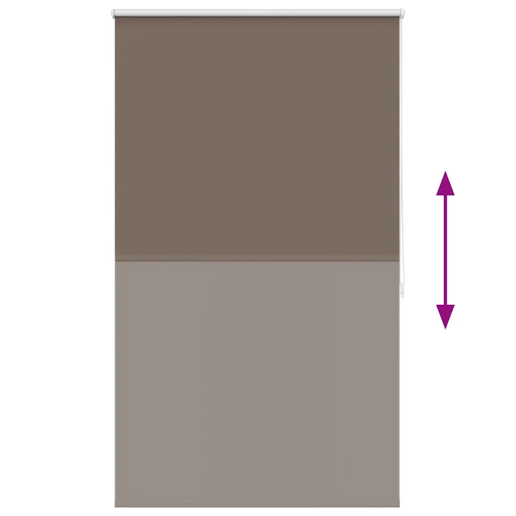 Tenda a rullo oscurante 104,4x175 cm Tessuto Larghezza 100 cm caffè 240118