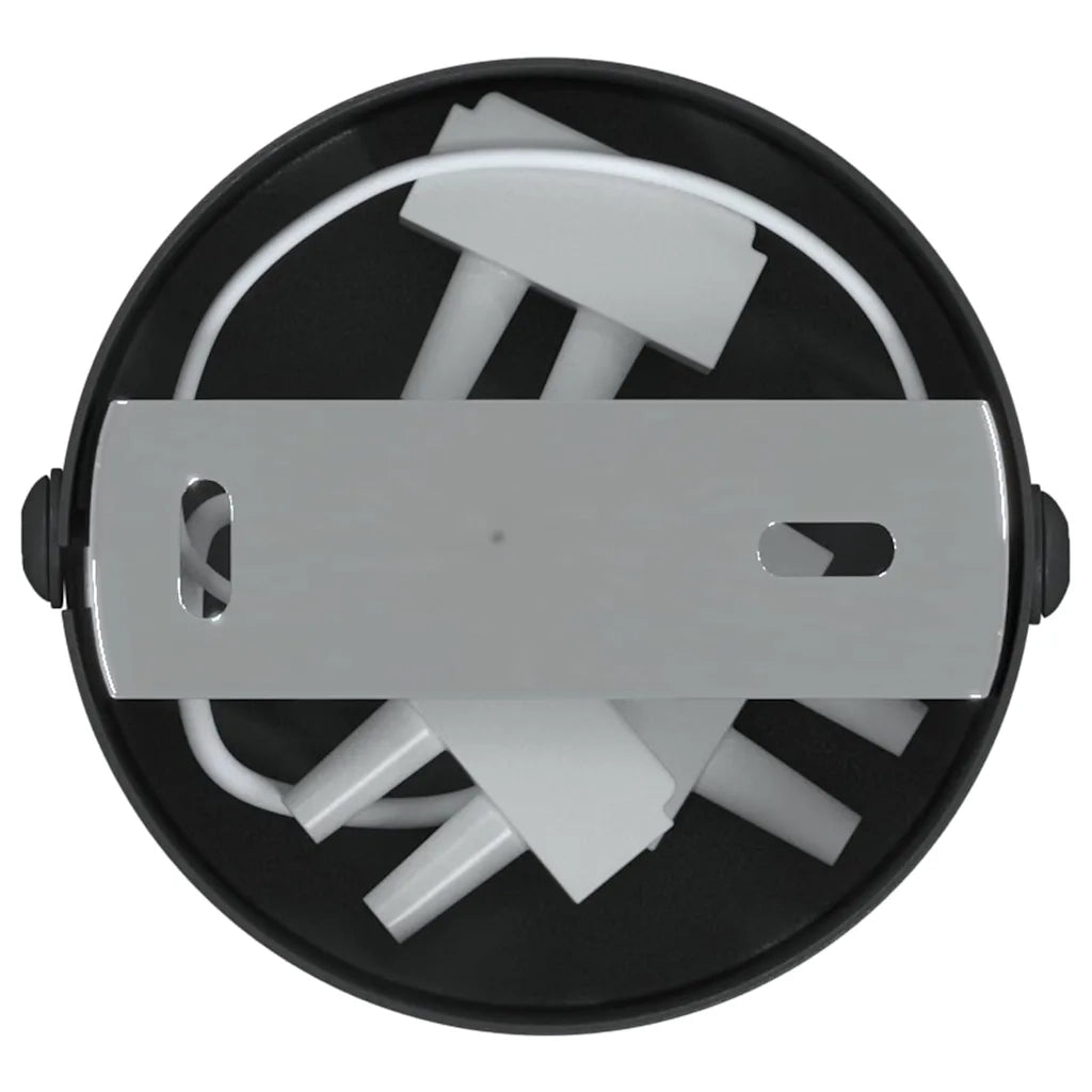 Faretto da soffitto con i riflettori Nero 6 x 6 x 16 cm Metallo CFW8813049