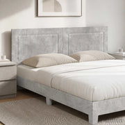 Testiera da Muro UTRECHT Grigio Cemento Legno ingegnerizzato 897828