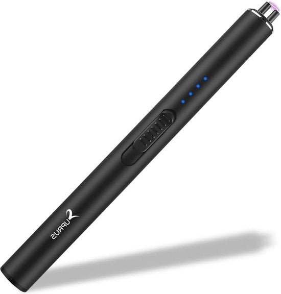 Aansteker USB-C con sicurezza a rilascio di fiamma, resistente al vento, elettrico e ricaricabile