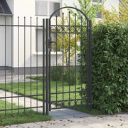 Cancello per recinzione con blocco Assen Grigio 100 x 195 cm 42008929