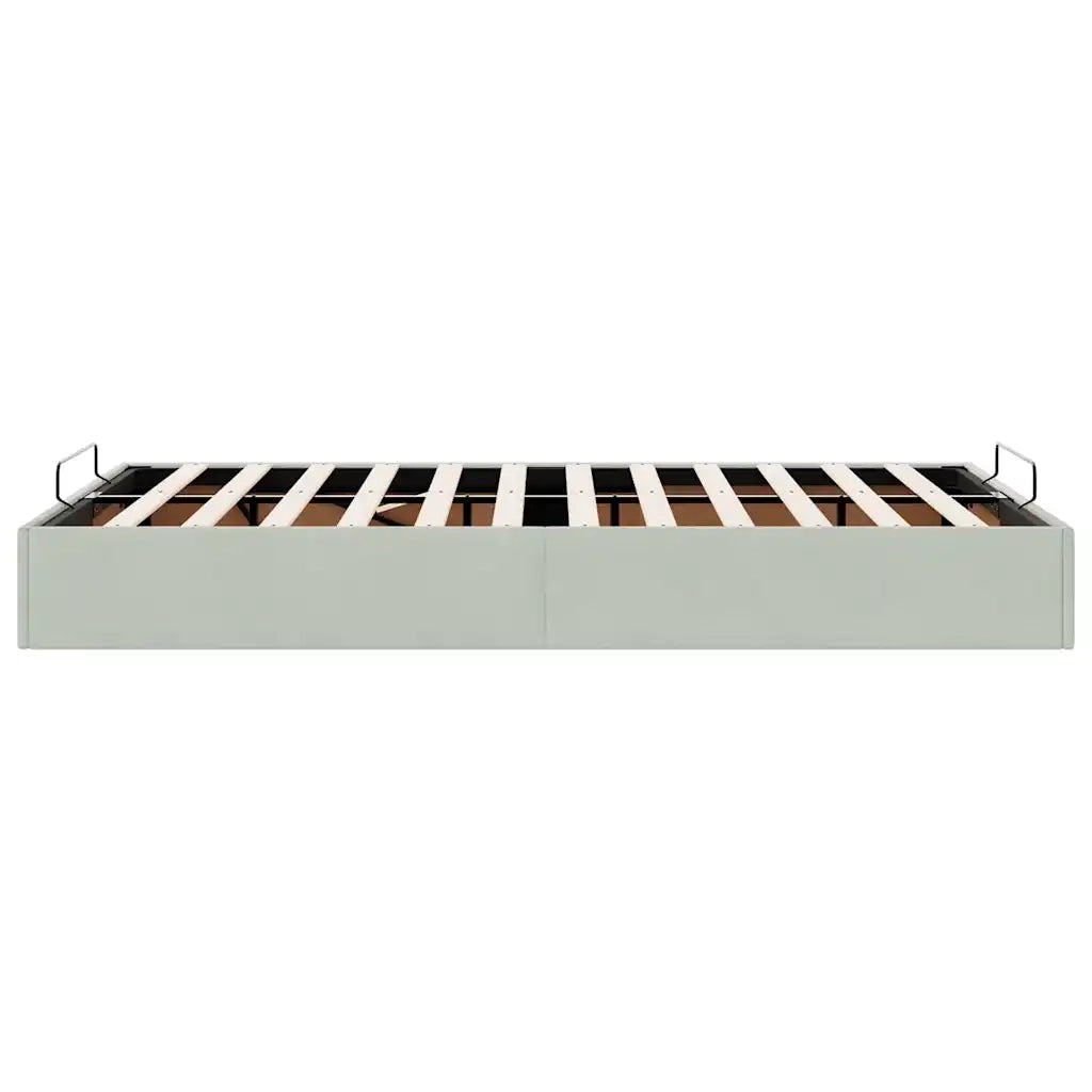 Struttura Letto Pouf Senza Materasso 120x190 cm Velluto 3310949
