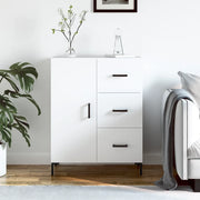 Credenza Bianca 69,5x34x90 cm in Legno Multistrato 827916