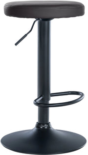 Barhocker Ponte Kunstleder schwarz