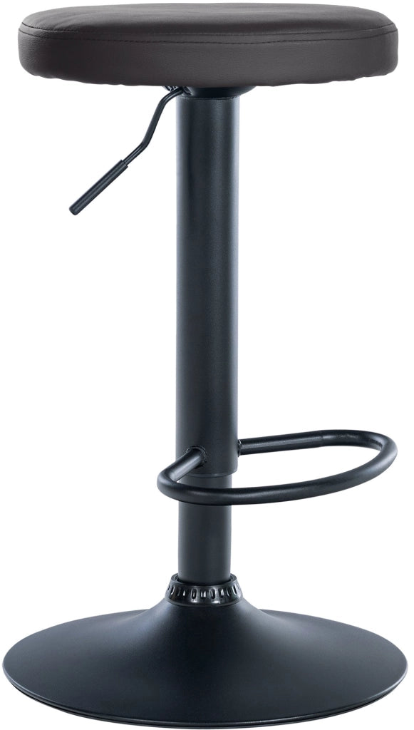 Barhocker Ponte Kunstleder schwarz