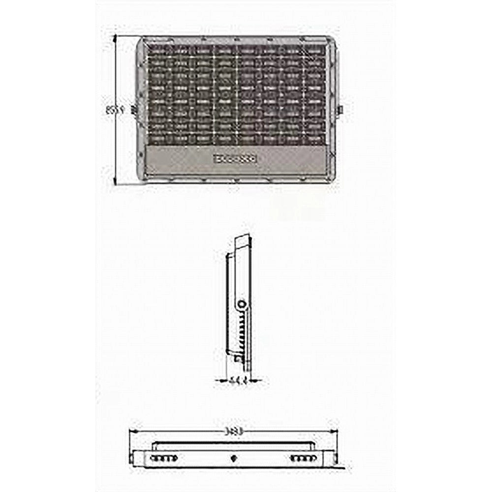 Trade Shop - Faro Led Pannello Solare 300w Luce Fredda Telecomando Indicatore Carica Tk08-300w -