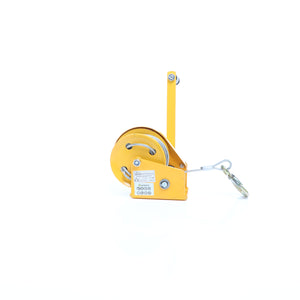 Verricello manuale 540 kg 10 m rapporto di trasmissione 4.2:1 argano a fune