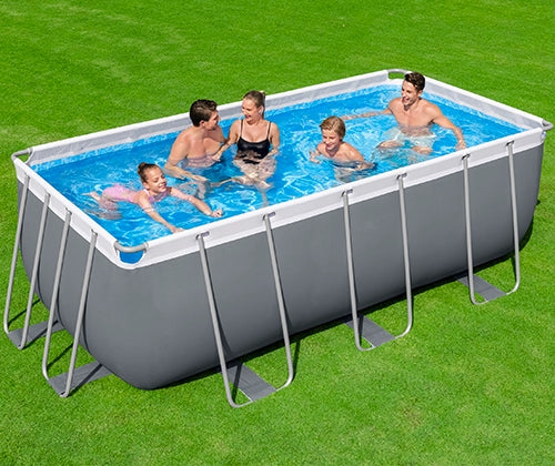 PISCINA RIGIDA RETTANGOLARE 56456 ISEO 412X201X122HCM BESTWAY