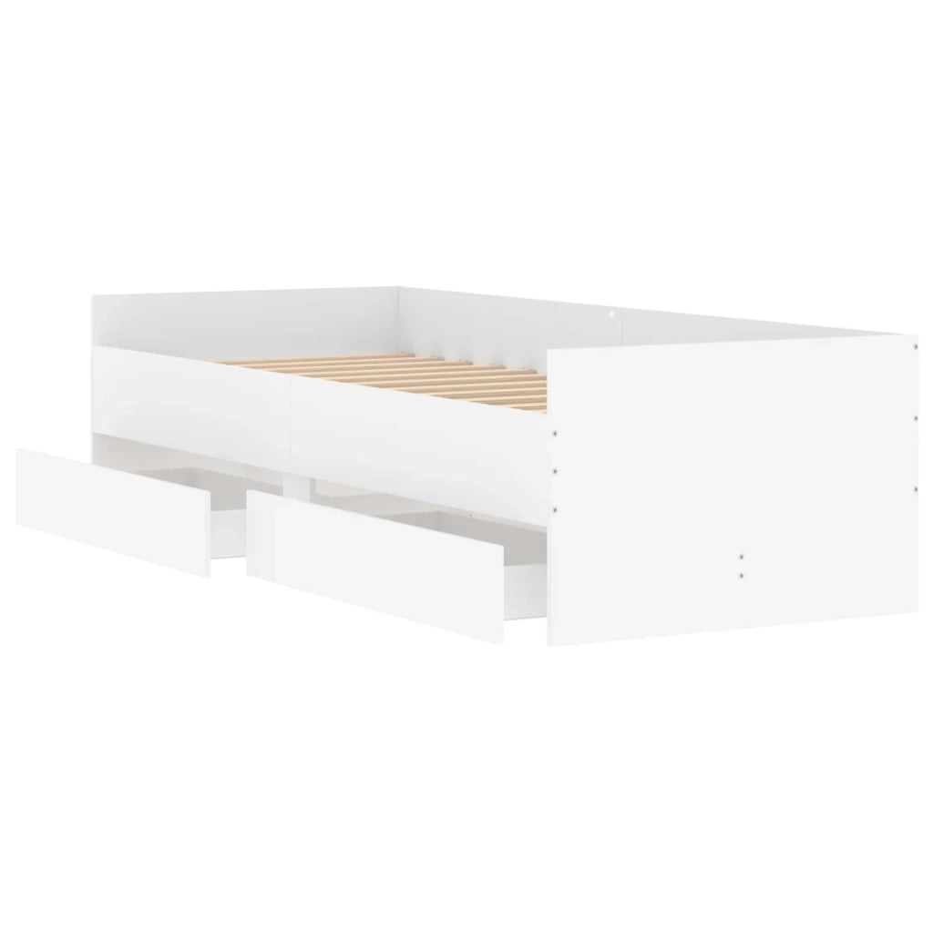 Telaio del letto con storage Bianco 80 x 200 cm 3429613