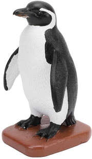 Bambolotto di Pinguino, Figurina di Pinguino Artigianale, Decorazione per Ufficio, Ornamenti, Pinguino in Metallo, Scultura, Decorazione per Casa