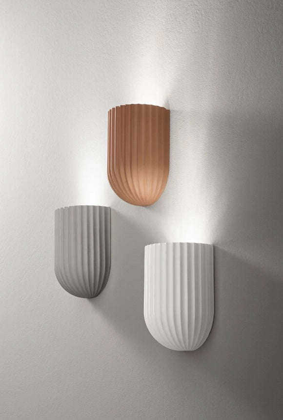 APPLIQUE BETON EFFETTO CEMENTO COLORE CEMENTO 1 LUCE ATTACCO GU10