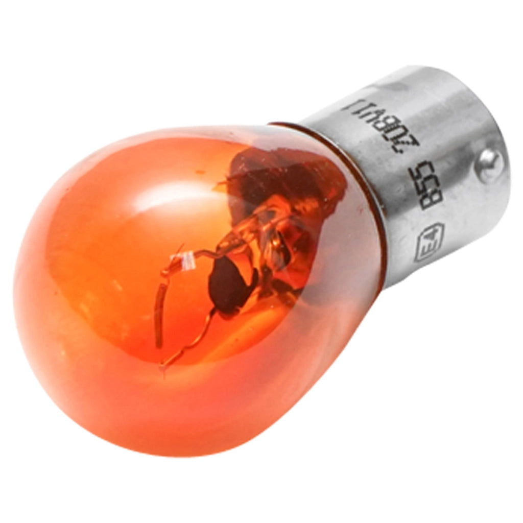 Lampadina SF BA15 12V 21W gialla - asimmetrica
