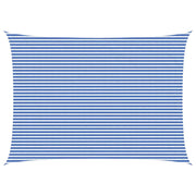 Telo Ombra Blu e Bianco 5 x 7 m HDPE 42032898
