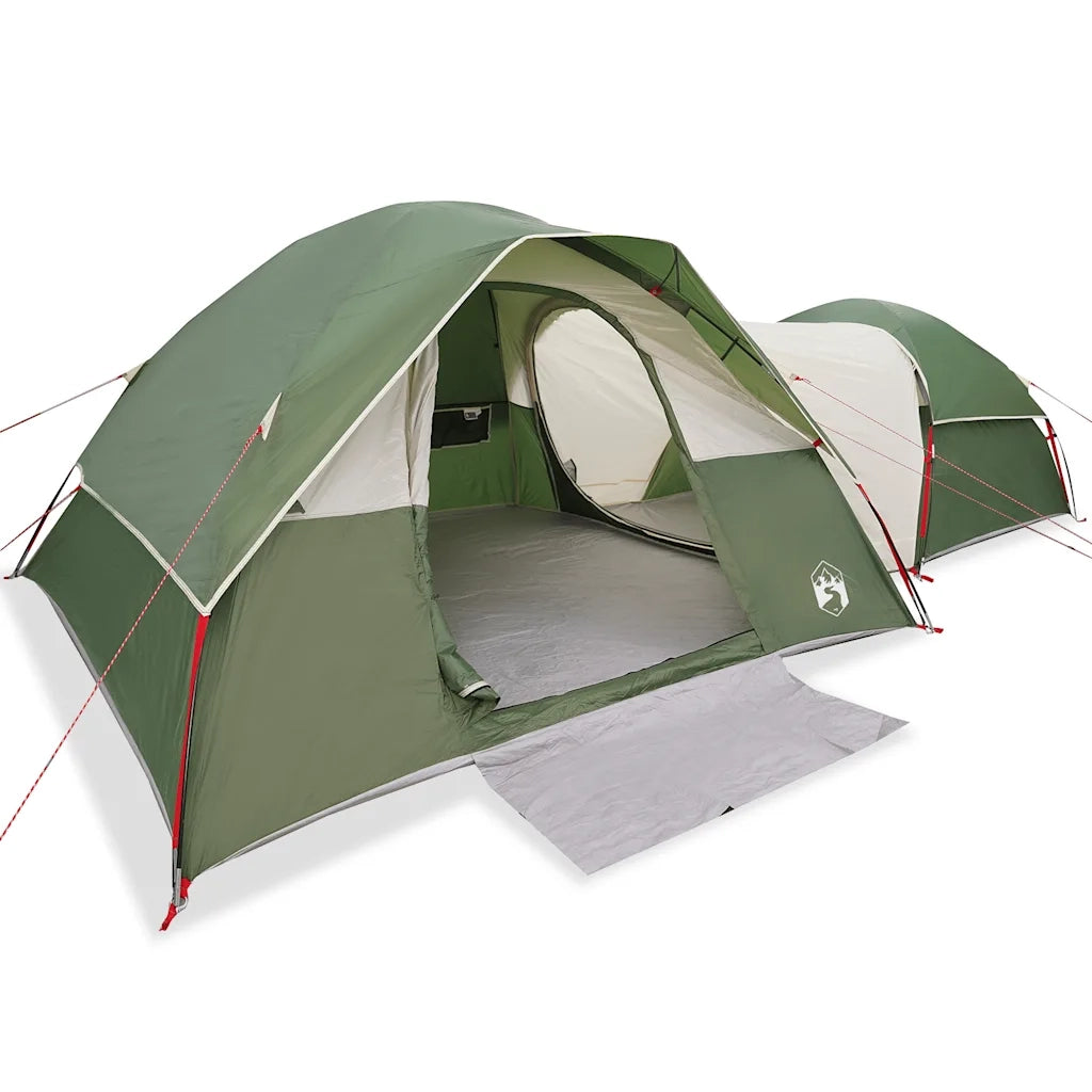 Tenda da Campeggio per 5 Persone Verde Impermeabile 4009587