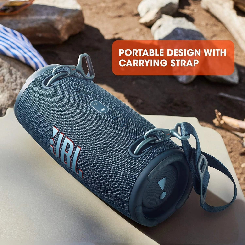 Xtreme 3 - Altoparlante impermeabile portatile wireless con Bluetooth con cavo di ricarica, in nero