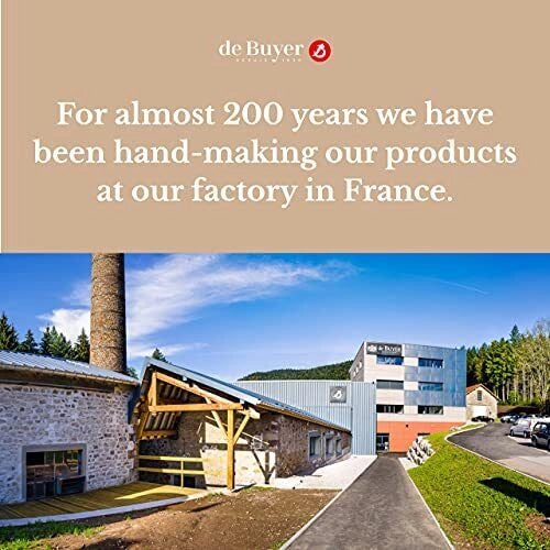 De Buyer 6242.28 Prima Matera Pentola 8 L in Rame con Rivestimento in Acciaio Inox colore Rame
