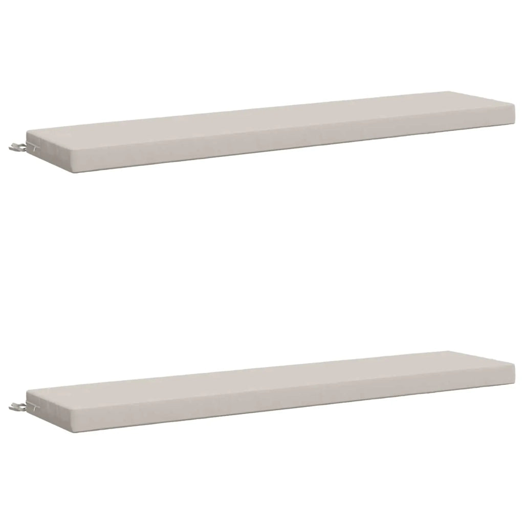 Cuscini per Panchina a 2 Pezzi SOEST 2 pz 100% Poliestere 949957