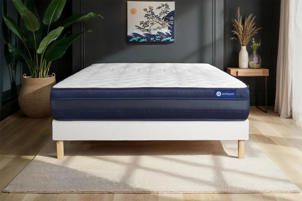 Kit rete e materasso matrimoniale Actilatex tech 140x190cm - Spessore : 24cm - Lattice e memory foam- molto rigido