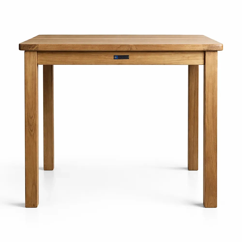 Tavolo Quadrato 80×80 cm da Giardino in Teak – Bistrot