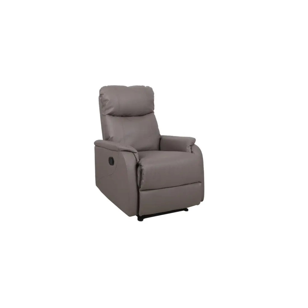 Poltrona relax reclinabile manualmente TOKIO colore taupe