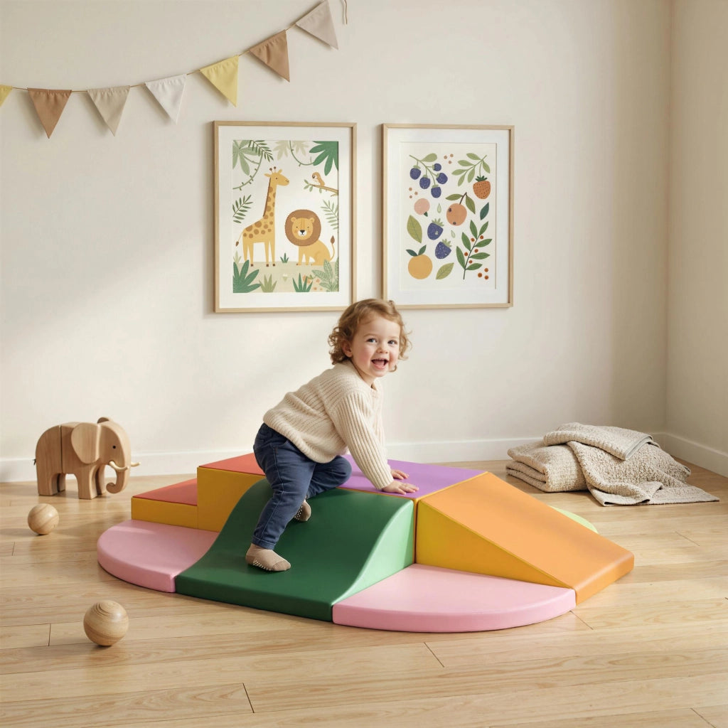 Blocchi da costruzione morbidi XXL per bambini ¨C zephmum ¨C 6 pezzi