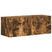Mobile TV da parete 2 pz | Armadietto TV | Mobile Porta TV Rovere fum¨¦ 39 x 31 x 29,5 cm
