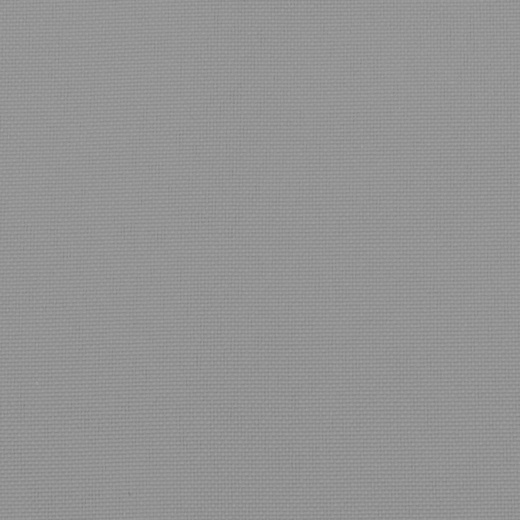 Cuscini per Sedia Schienale Alto 6 pz Grigio Tessuto Oxford 361879