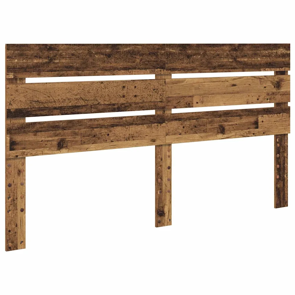 Testiera-Testata-Testiera Decorativa Legno vecchio 200 cm Legno multistrato 678596