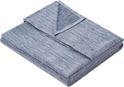 Zanzara ademante e rinfrescante - morbida e confortevole - ideale per notti calde - tessuto pratico - blu - 150x200 cm
