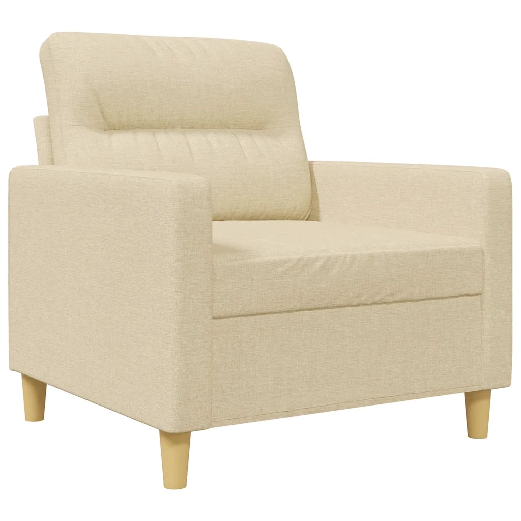 Poltrona Crema 60 cm in Tessuto 359221