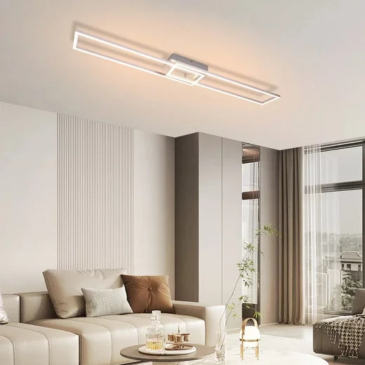 ZMH Lampada da soffitto plafoniera LED moderna dimmerabile 36W funzione notturna protezione occhi