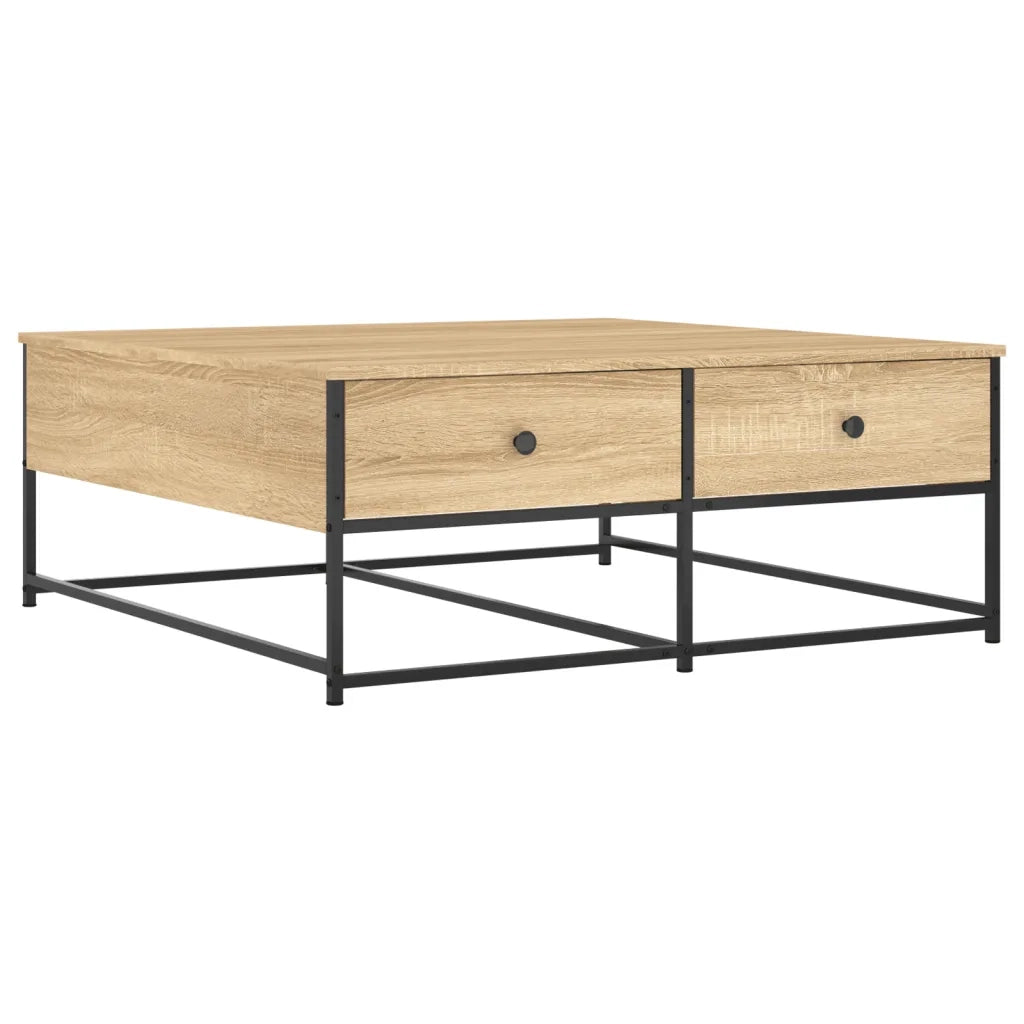 Tavolino da salotto | Tavolino da caff¨¨ | Tavolino da Soggiorno Rovere Sonoma 100x99x40cm Legno Multistrato