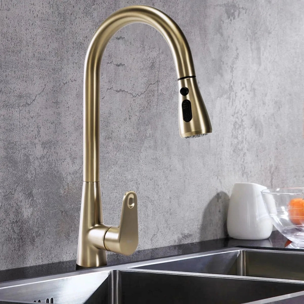 Rubinetto Da Cucina Rea Mild Gold