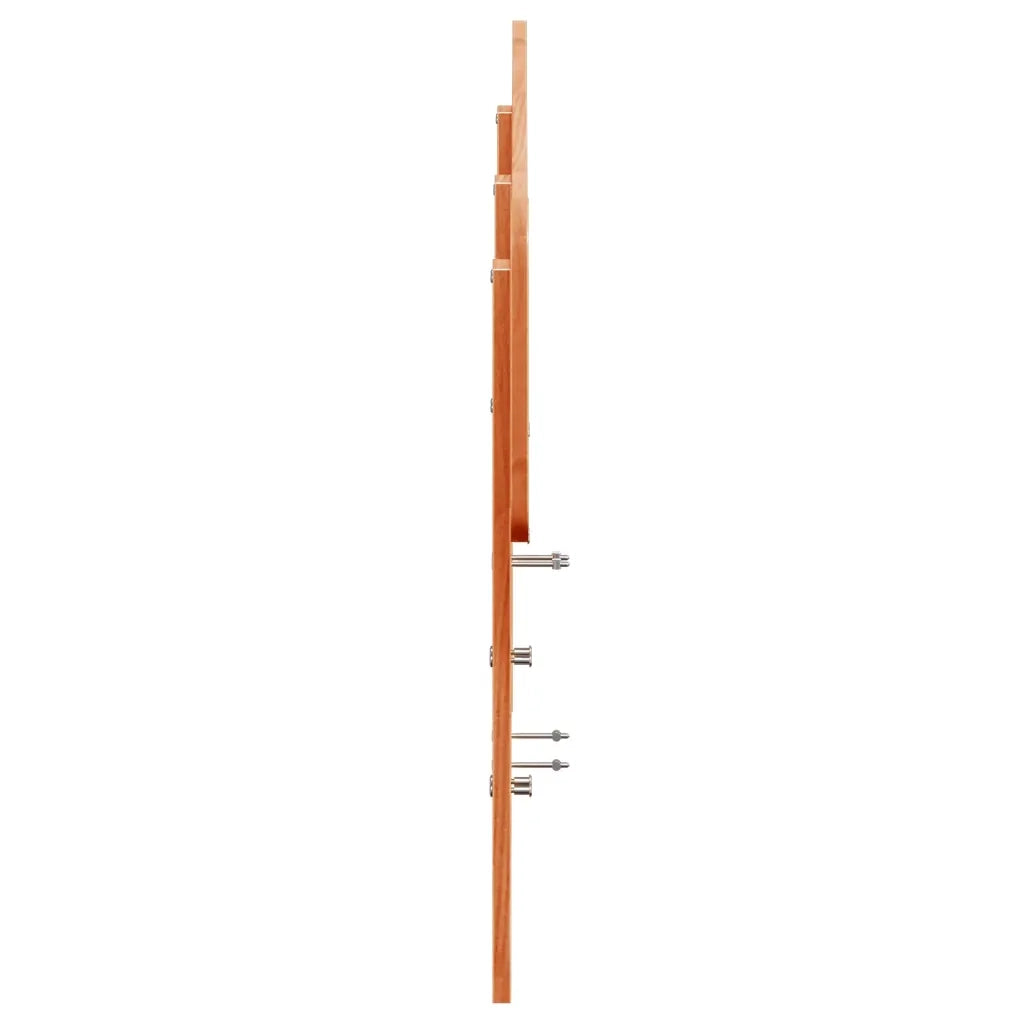 Testiera | Testata Marrone Cera 150 cm in Legno Massello di Pino