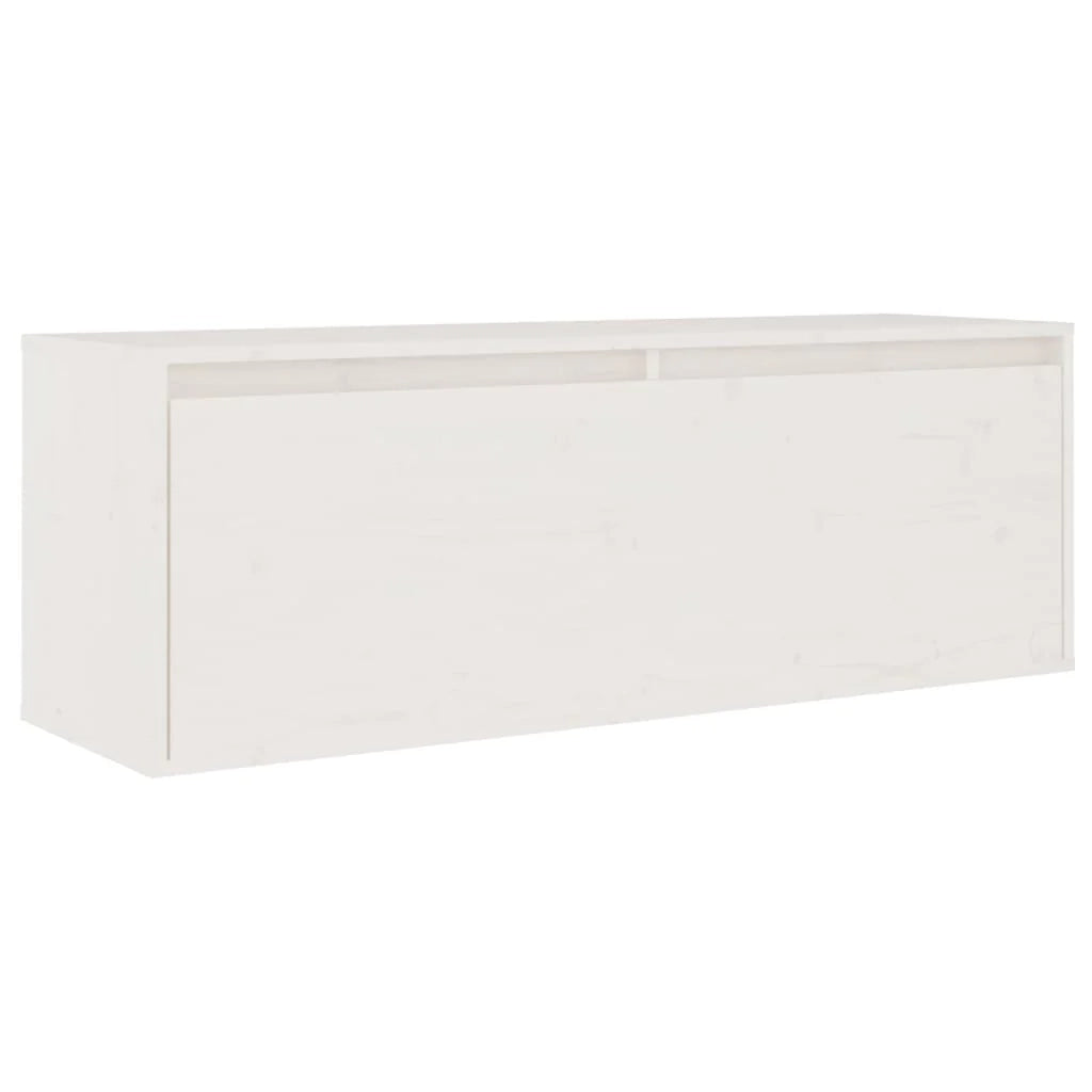 Mobile TV multimediale scaffale TV credenza mobile TV sala da pranzo soggiorno camera da letto 5 pezzi legno massello di pino bianco 02_0028769