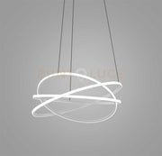 ATIA S/M - LAMPADARIO A SOPSENSIOE BIANCO LED 3000K 7500LM 100W D.80CM DIMMERABILE
