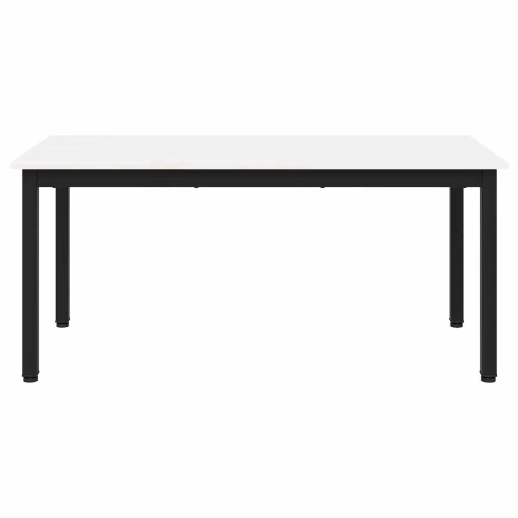 Tavolino da salotto Bianco 100 x 50 x 45 cm Pino massello 892766