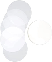 Filmato protettivo trasparente PVC, 100 pezzi, per protezione di badge e pin, magnetico per frigorifero, per uso DIY, con effetto protettivo