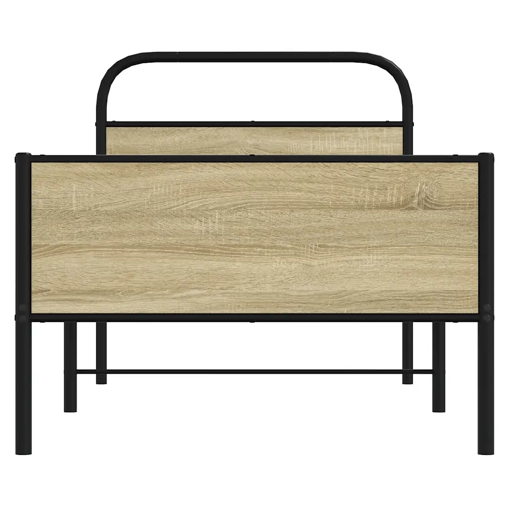 Giroletto senza Materasso Rovere Sonoma 75x190 cm in Truciolato 4100436
