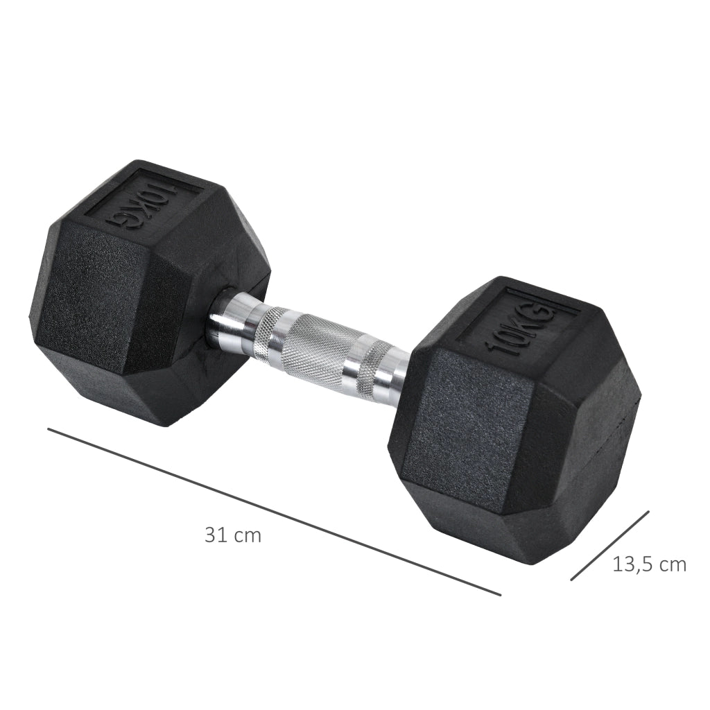 Set di manubri esagonali ¨C Minimal ¨C 2 x 10 kg