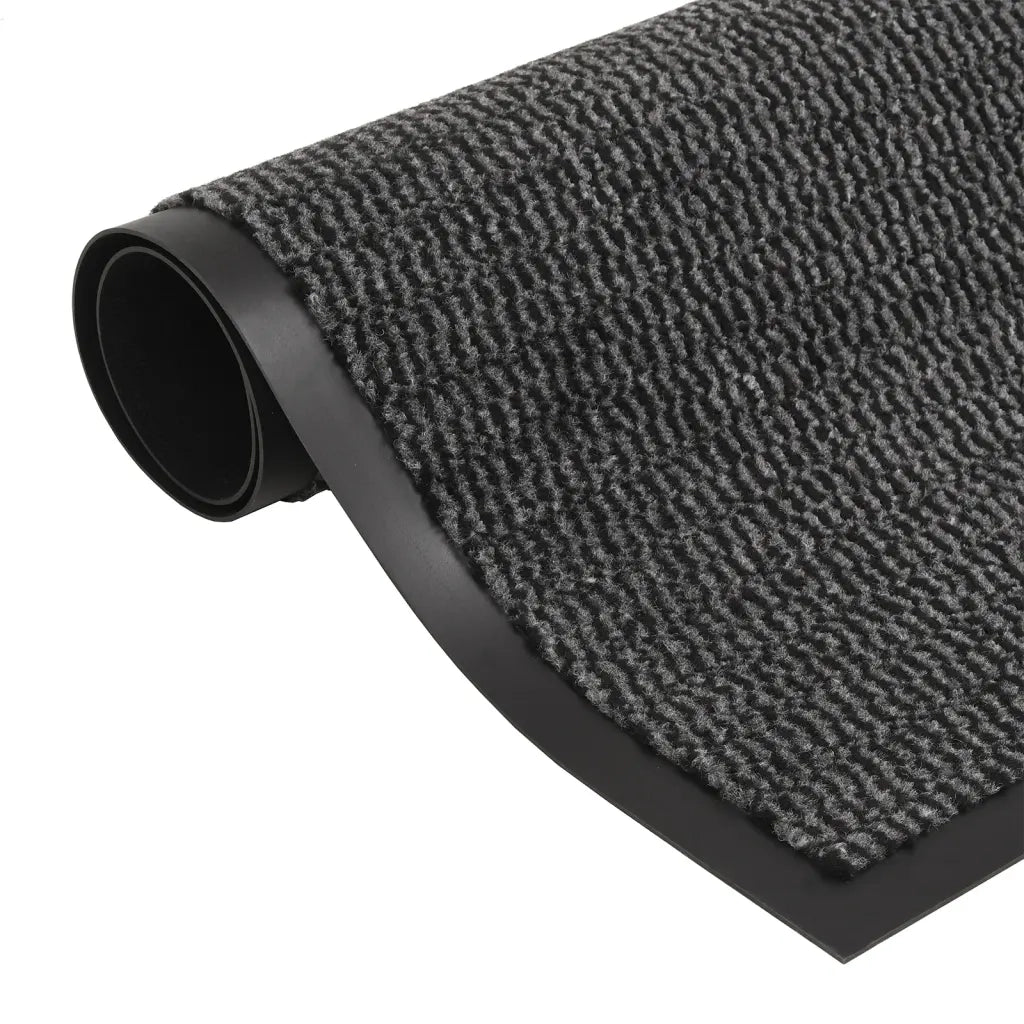 Tappeti Antipolvere 2 pz Trapuntati 40x60 cm Antracite 3051601