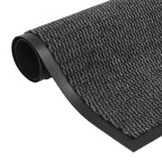 Tappeti Antipolvere 2 pz Trapuntati 40x60 cm Antracite 3051601