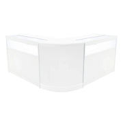 Set Banconi Negozio Iris LED B1200 CM60 Bianco con Vetrina e Serratura