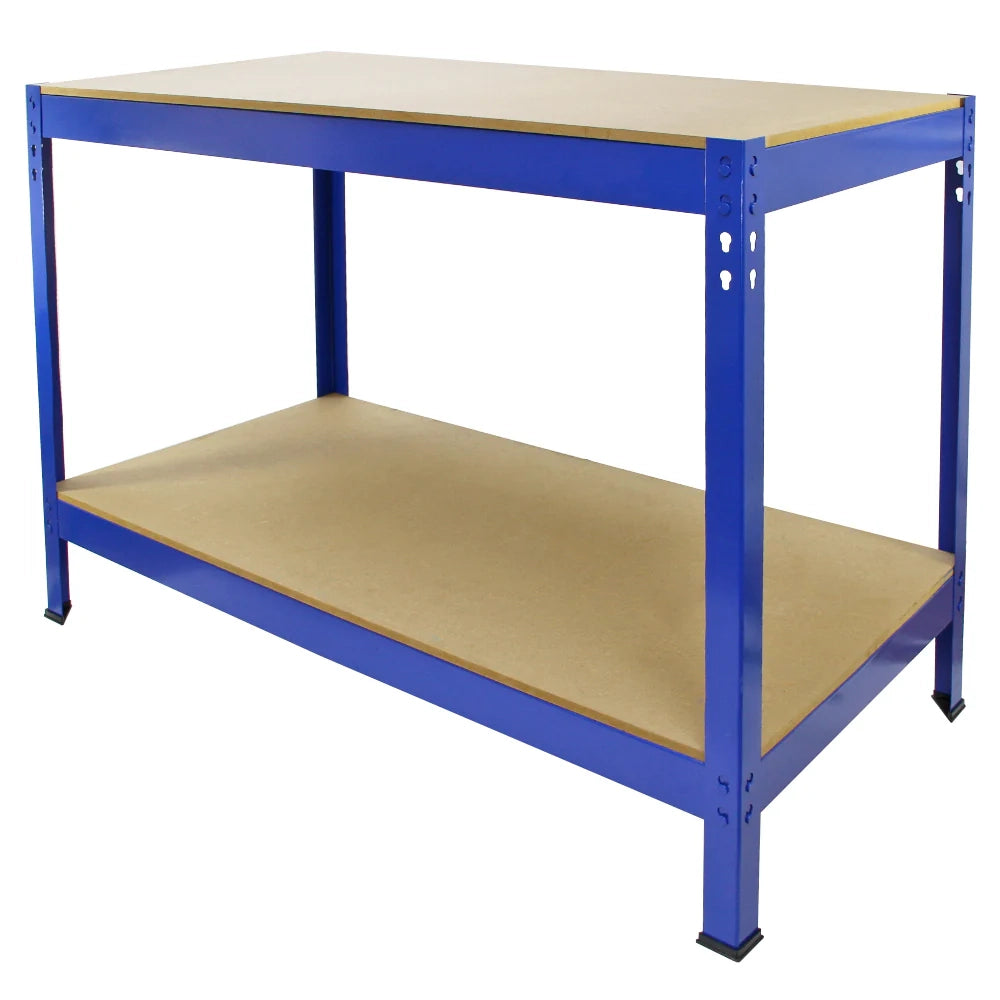 Scaffali da Garage T-Rax ad Incastro Scaffalature da Officina Magazzino - Blu